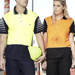 Syzmik Workwear Womens Hi Vis Zone Polo ZHL236